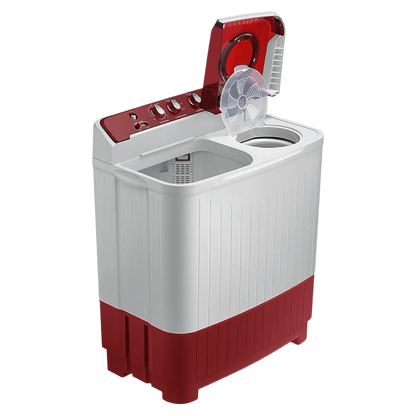 SAMSUNG 7.5 kg 5 Star Semi Automatic Washing Machine with Rat Protection (WT75B3200RR/TL, Dark Grey)