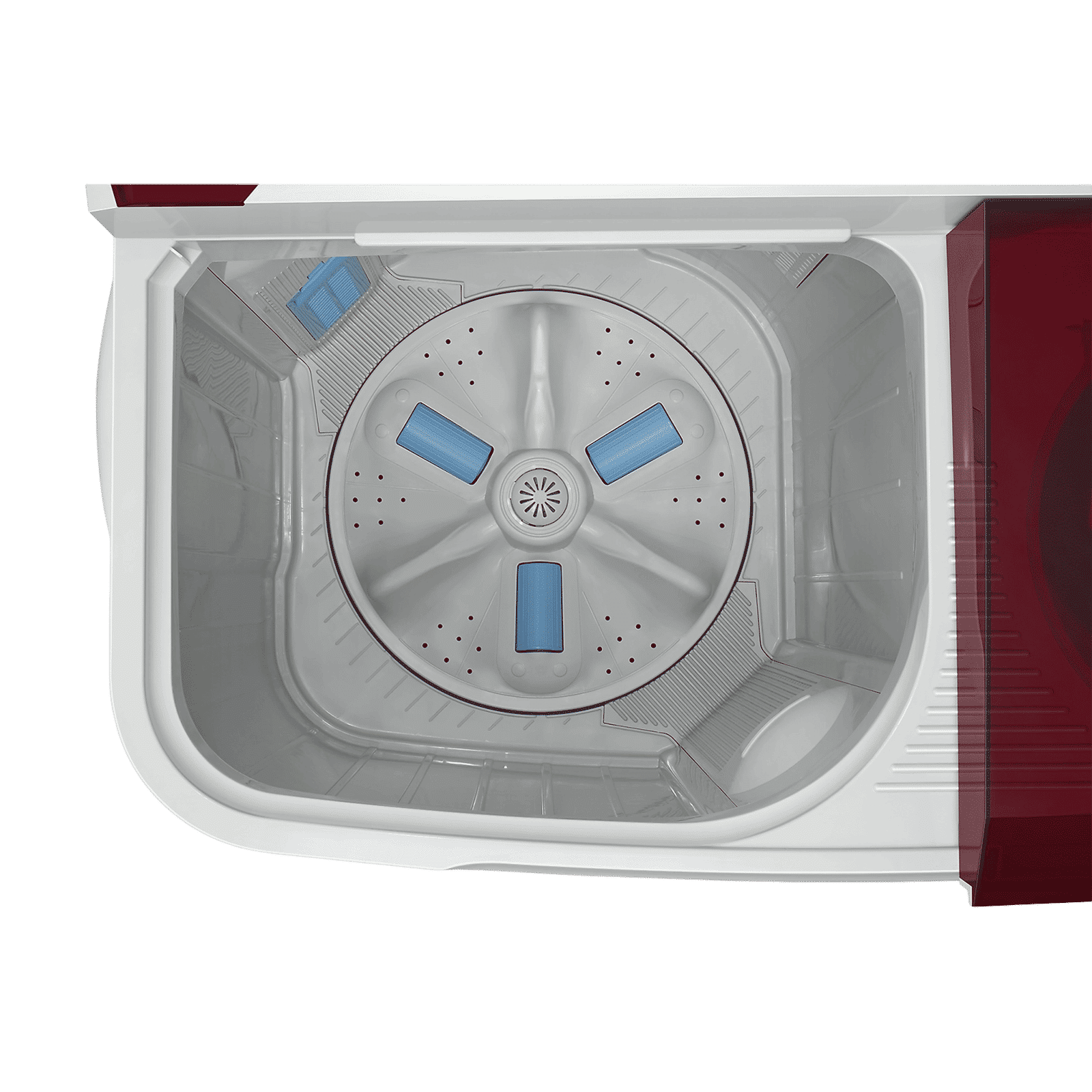 SAMSUNG 7.5 kg 5 Star Semi Automatic Washing Machine with Rat Protection (WT75B3200RR/TL, Dark Grey)