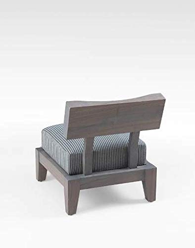 Single Seater Sofa | Solid sheesham Wood Standard Single Seater Sofa for Living Room