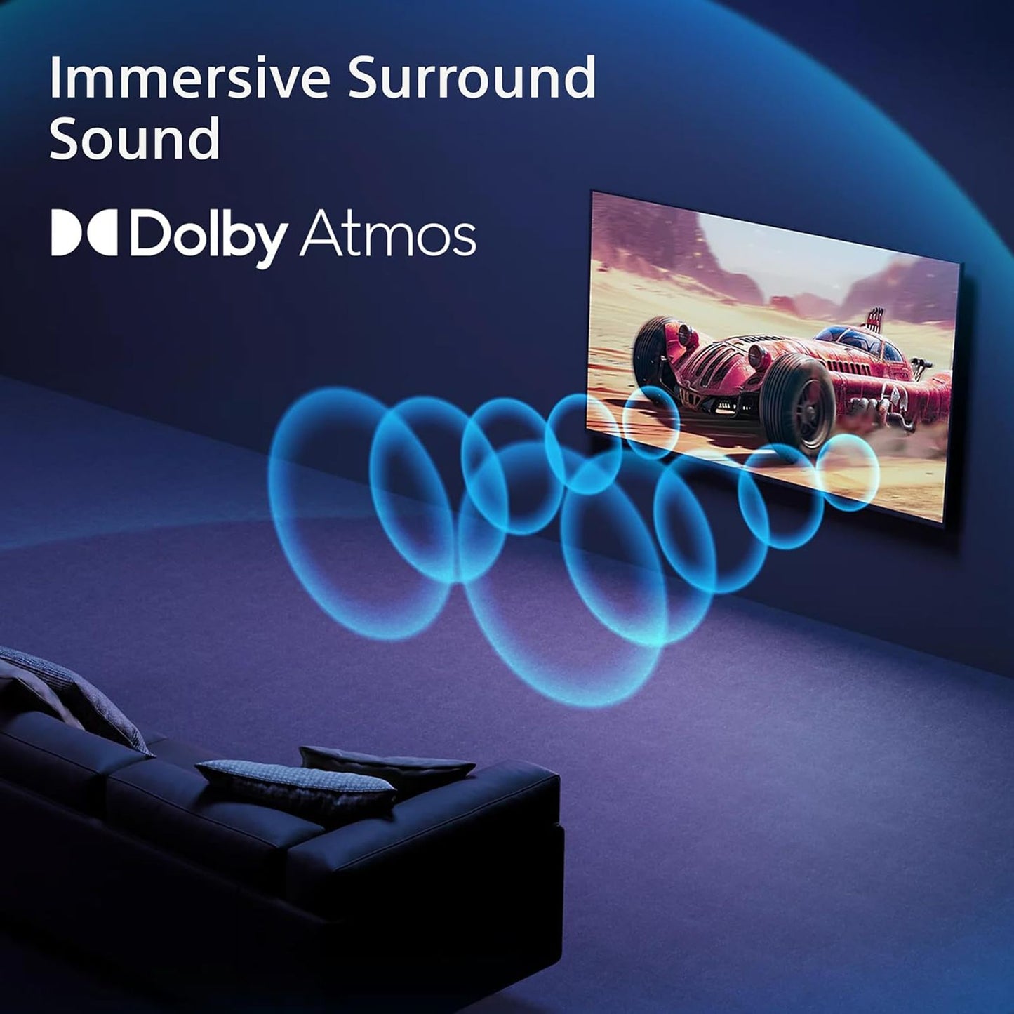 SONY BRAVIA 2 II 109.22 cm (43 inch) LCD 4K Ultra HD Smart Android TV with Google Voice Assistant (2025 model)