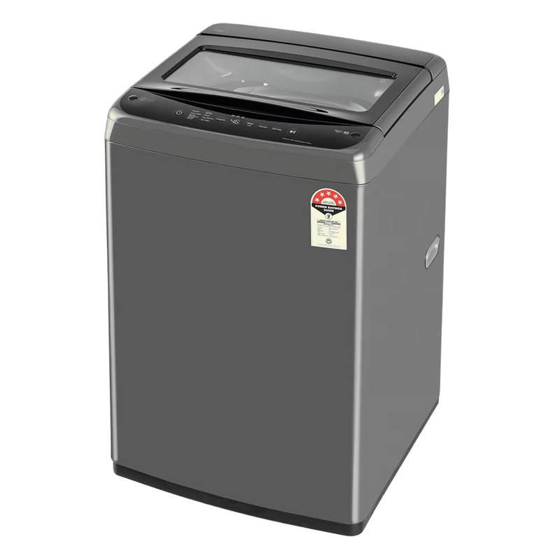 LG 7 kg 5 Star Inverter Fully Automatic Top Load Washing Machine (T70VBMB4ZD.ABMQEIL, Smart Diagnosis, Middle Black)