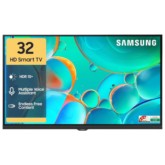 SAMSUNG H4550 81.28 cm (32 inch) HD LED Smart Tizen TV with Alexa & Google Voice Assistant (2025 model)
