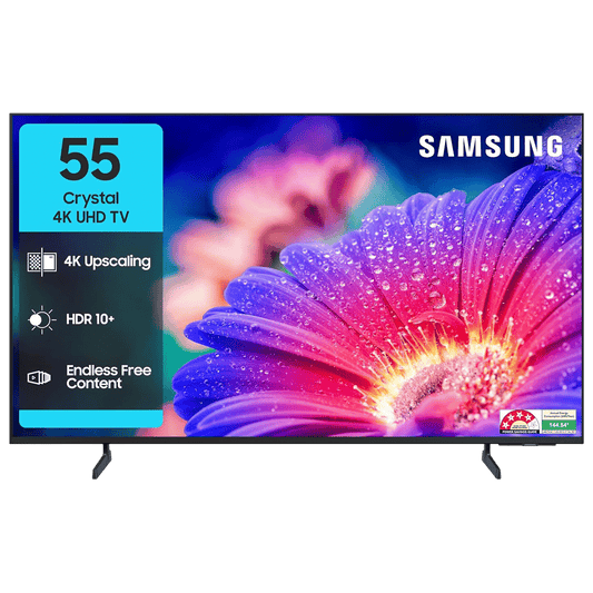 SAMSUNG UE81A 139.7 cm (55 inch) 4K Ultra HD LED Smart Tizen TV with Alexa & Google Voice Assistant (2025 Model)