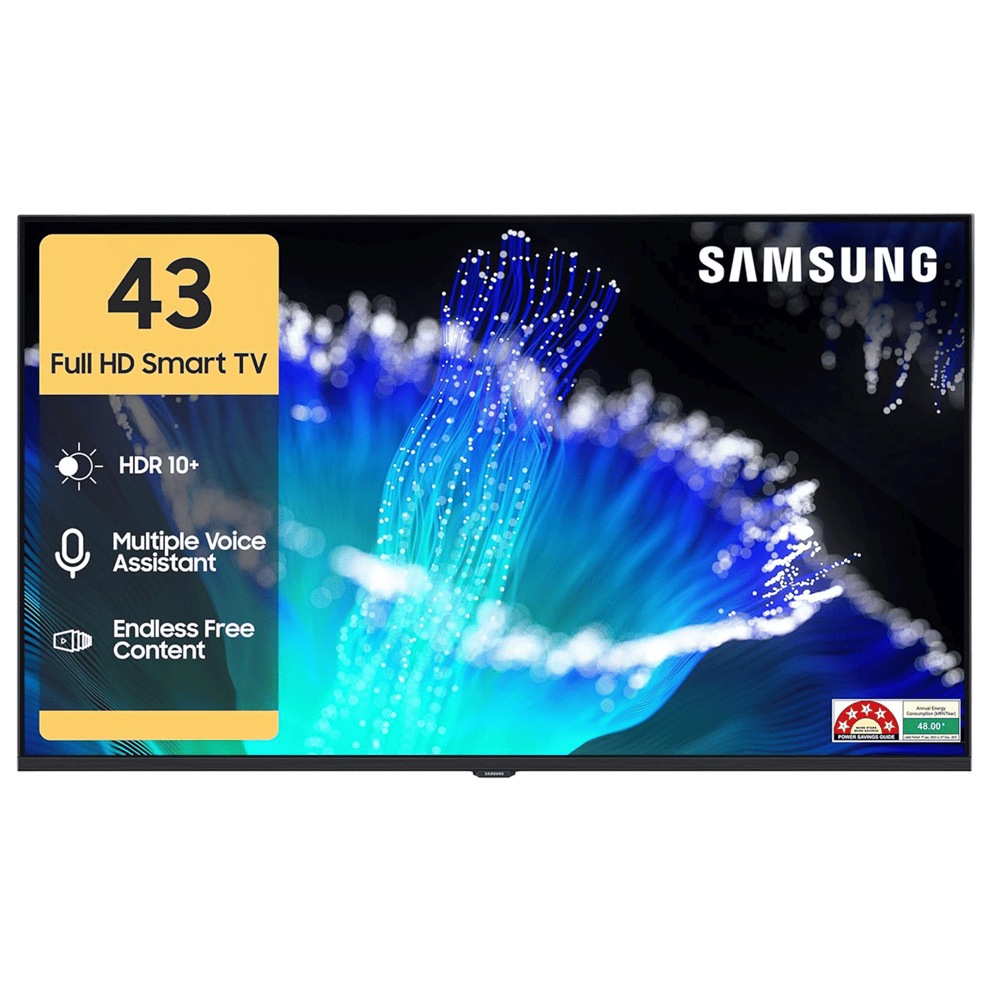 SAMSUNG F5550 109.22 cm (43 inch) Full HD LED Smart Tizen TV with Alexa & Google Voice Assistant (2025 model)