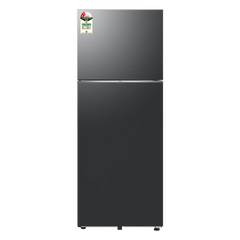 SAMSUNG Bespoke 467 Litres 2 Star Frost Free Double Door Smart Wifi Enabled Refrigerator with AI Energy Mode (RT80F51C2FHL, Black Doi)