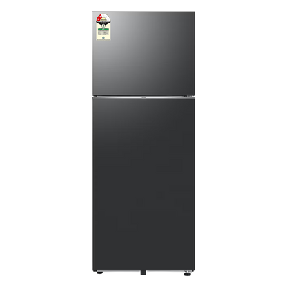 SAMSUNG Bespoke 467 Litres 2 Star Frost Free Double Door Smart Wifi Enabled Refrigerator with AI Energy Mode (RT80F51C2FHL, Black Doi)