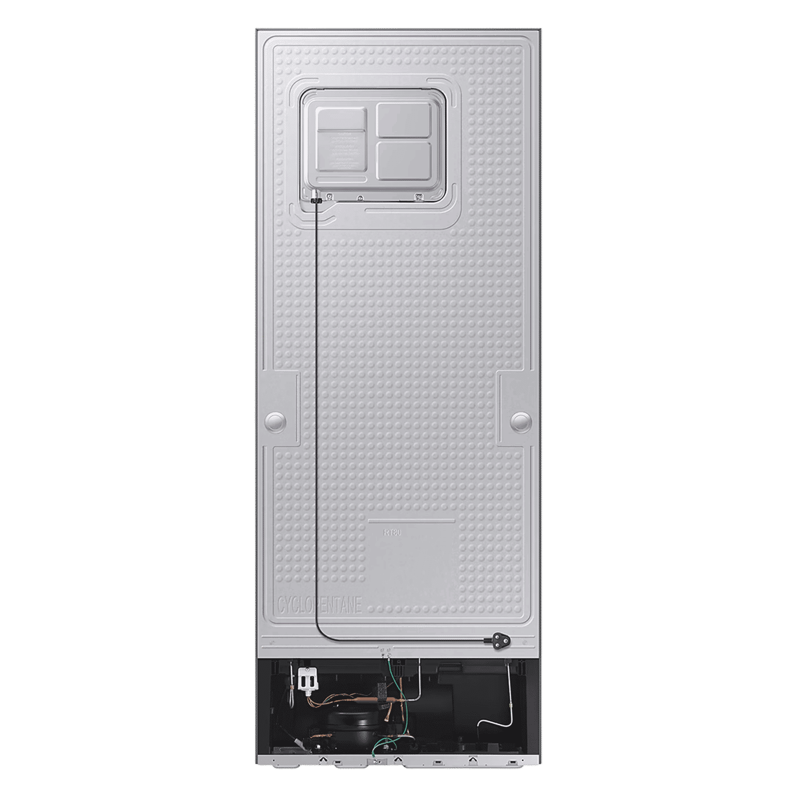 SAMSUNG Bespoke 467 Litres 2 Star Frost Free Double Door Smart Wifi Enabled Refrigerator with AI Energy Mode (RT80F51C2FHL, Black Doi)