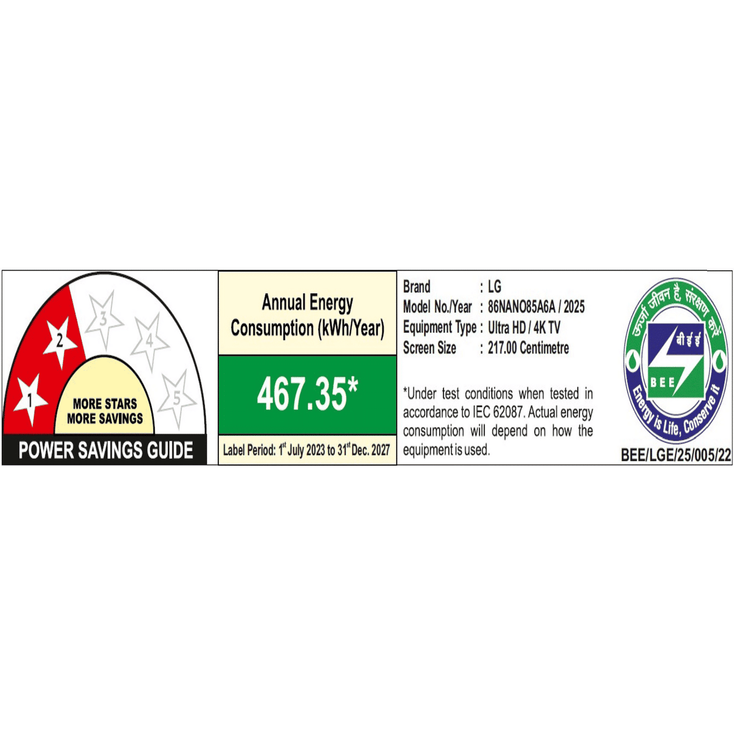 LG NanoCell AI NANO80 218 cm (86 inch) 4K Ultra HD Smart WebOS TV with AI Magic Remote (2025 model)