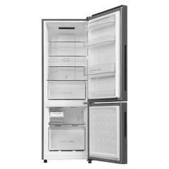 Haier HRB-2872I 237 Litres 2 Star Frost Free Double Door Bottom Mount Convertible Refrigerator with Turbo Icing Technology (HRB-2872IBGB-P, GE Black)