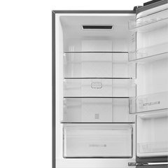 Haier HRB-2872I 237 Litres 2 Star Frost Free Double Door Bottom Mount Convertible Refrigerator with Turbo Icing Technology (HRB-2872IBGB-P, GE Black)