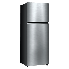Haier HRF-3782 328 Litres 2 Star Frost Free Double Door Convertible Refrigerator with One Hour Icing Technology (HRF-3782BNS-P, Nickel Steel)