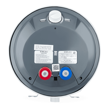 BAJAJ Shield New Shakti Pro 15 Litre Vertical Storage Geyser with Swirlflow Technology (White)