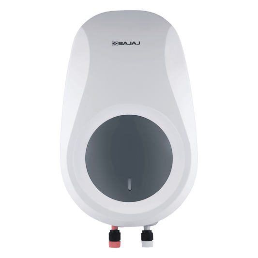 BAJAJ Shield Verre Plus 5 Litre Vertical Instant Geyser with Multiple Safety System (White & Gray)