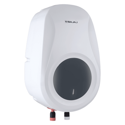 BAJAJ Shield Verre Plus 5 Litre Vertical Instant Geyser with Multiple Safety System (White & Gray)