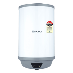BAJAJ Shield Crest Plus 25 Litre 5 Star Vertical Storage Geyser with Swirlflow Technology (White & Grey)