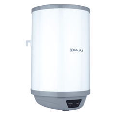 BAJAJ Shield Crest Plus 25 Litre 5 Star Vertical Storage Geyser with Swirlflow Technology (White & Grey)