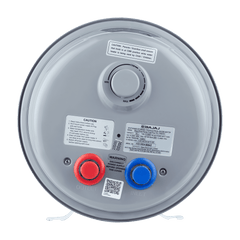 BAJAJ Shield Crest Plus 25 Litre 5 Star Vertical Storage Geyser with Swirlflow Technology (White & Grey)