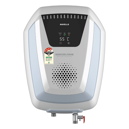HAVELLS Magnatron Prime 15 Litre 4 Star Storage Geyser with Digital Temperature Display (Blue)