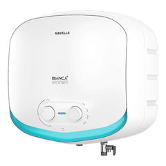 HAVELLS Bianca+ 15 Litre 5 Star Storage Geyser with Whirlflow Technology (Blue)