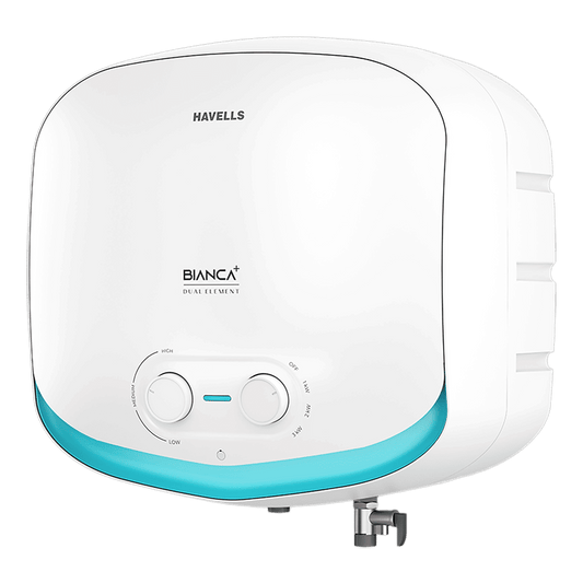 HAVELLS Bianca+ 15 Litre 5 Star Storage Geyser with Whirlflow Technology (Blue)