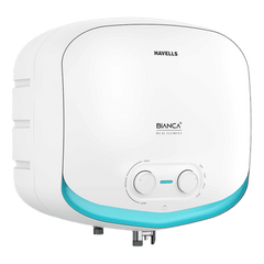 HAVELLS Bianca+ 15 Litre 5 Star Storage Geyser with Whirlflow Technology (Blue)