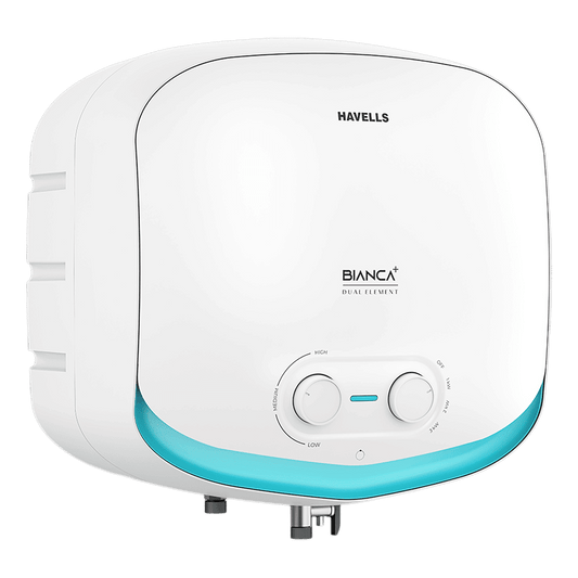 HAVELLS Bianca+ 15 Litre 5 Star Storage Geyser with Whirlflow Technology (Blue)
