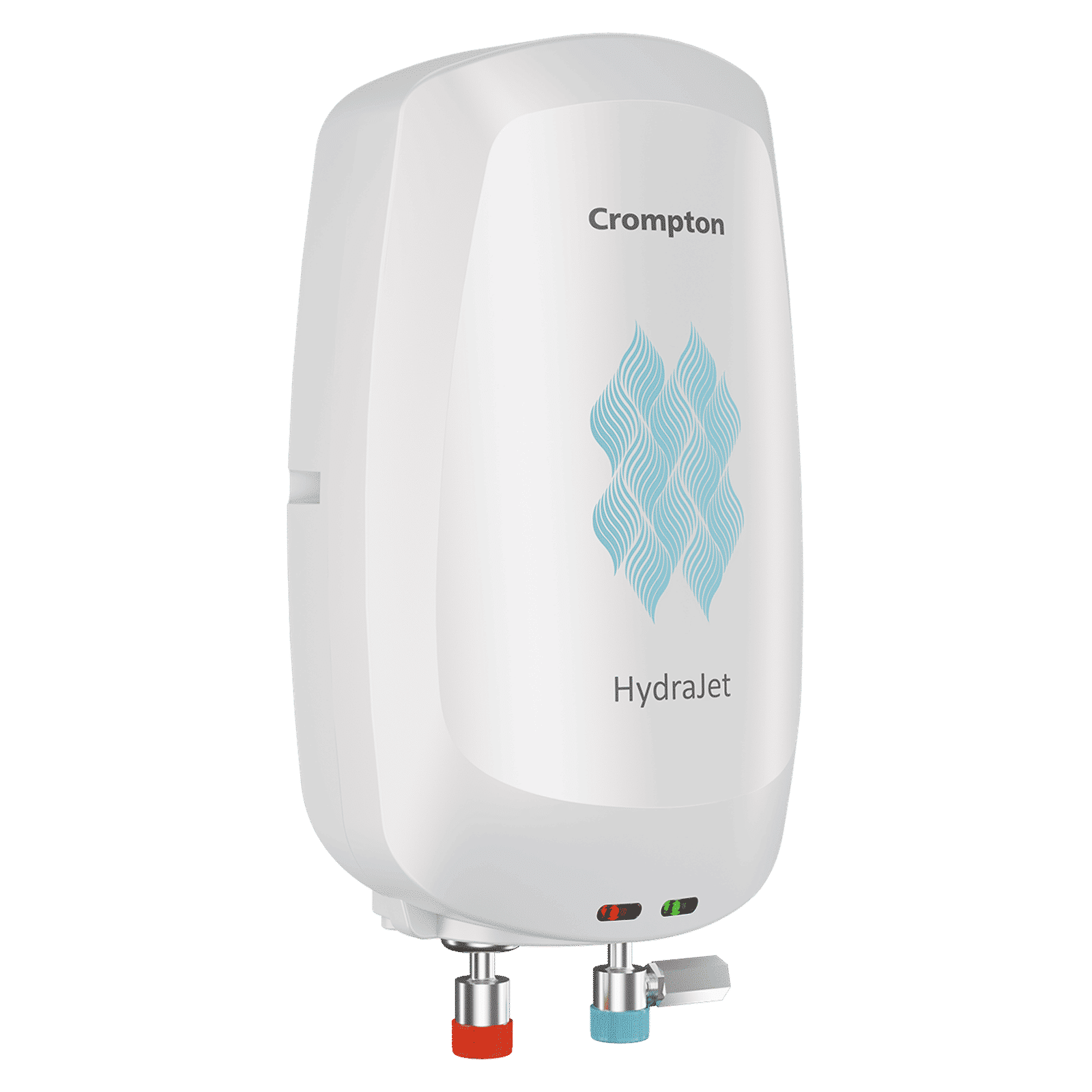 Crompton HydraJet 5 Litre Vertical Instant Geyser with Anti Scale Technology (White)
