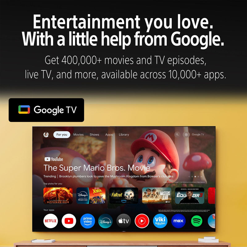 SONY BRAVIA 8 II 165.1 cm (65 inch) OLED 4K Ultra HD Smart Google TV with Dolby Vision & Dolby Atmos (2025 model)