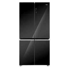 Haier 630 Litres Frost Free French Door Smart Wifi Enabled Refrigerator with Motion Sensor (HRB-700KGU1, Black Glass)