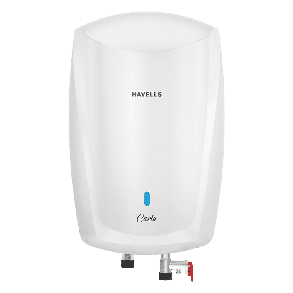 HAVELLS Carlo 5 Litre Vertical Instant Geyser with Heavy Duty Heating Element (White)
