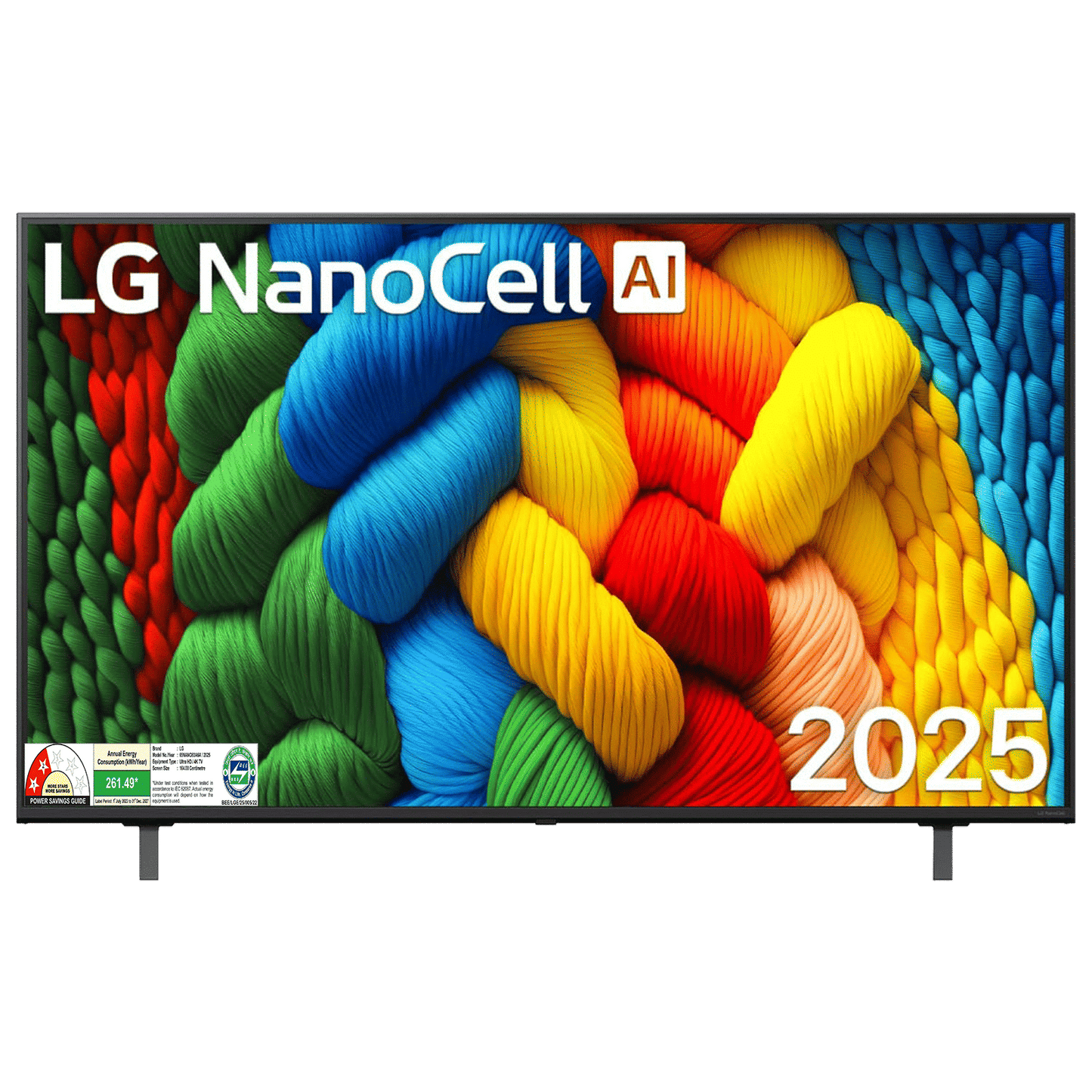 LG NanoCell AI NANO83 165.1 cm (65 inch) 4K Ultra HD Smart WebOS TV with Dolby Atmos (2025 Model)