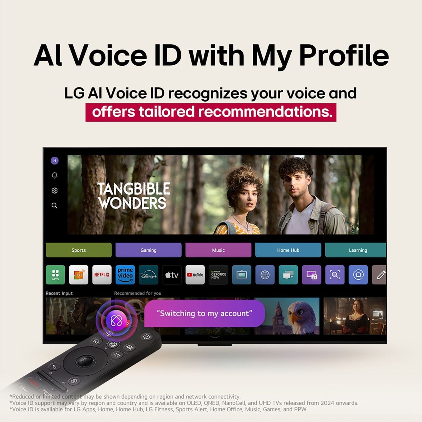 LG NanoCell AI NANO83 165.1 cm (65 inch) 4K Ultra HD Smart WebOS TV with Dolby Atmos (2025 Model)