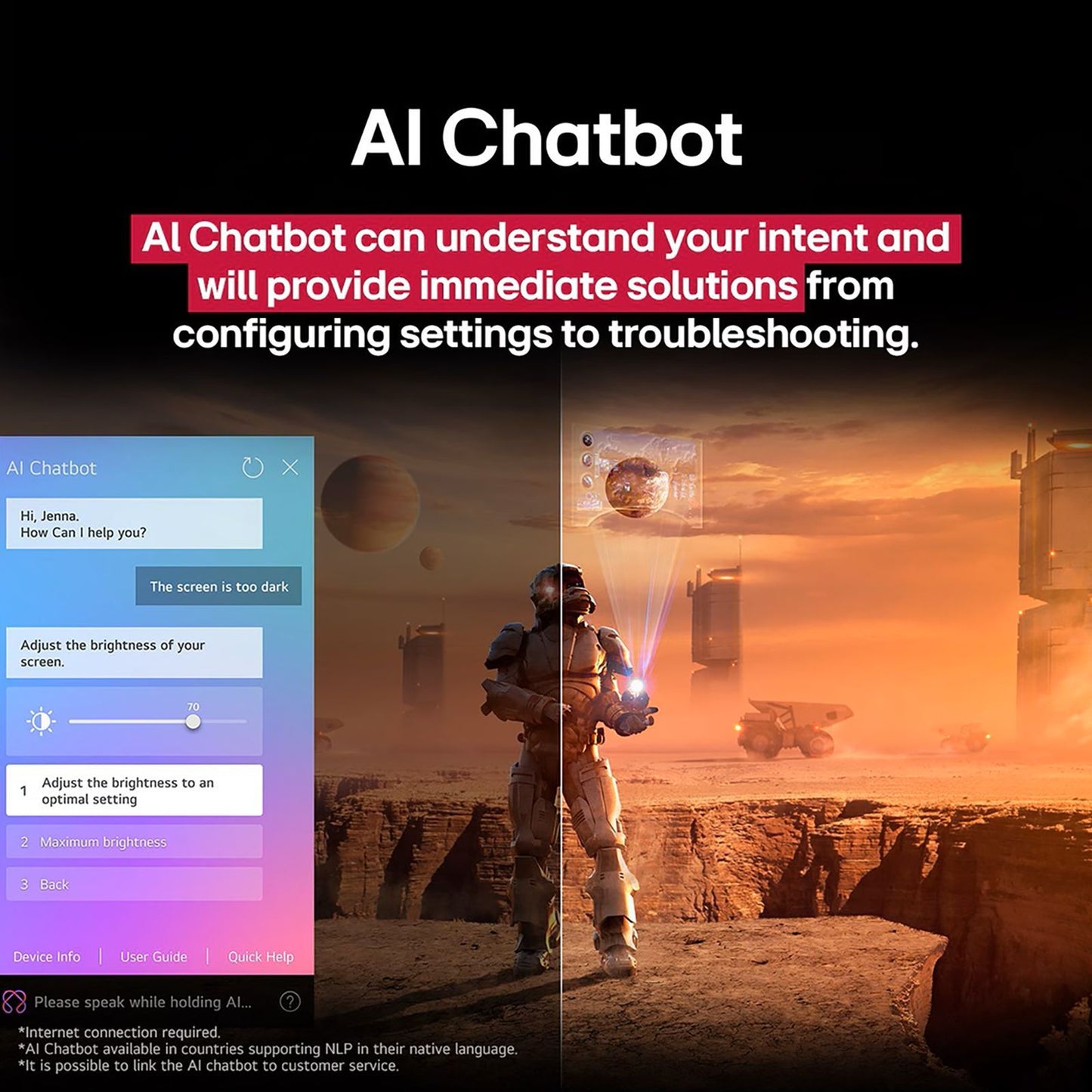 LG NanoCell AI NANO83 165.1 cm (65 inch) 4K Ultra HD Smart WebOS TV with Dolby Atmos (2025 Model)