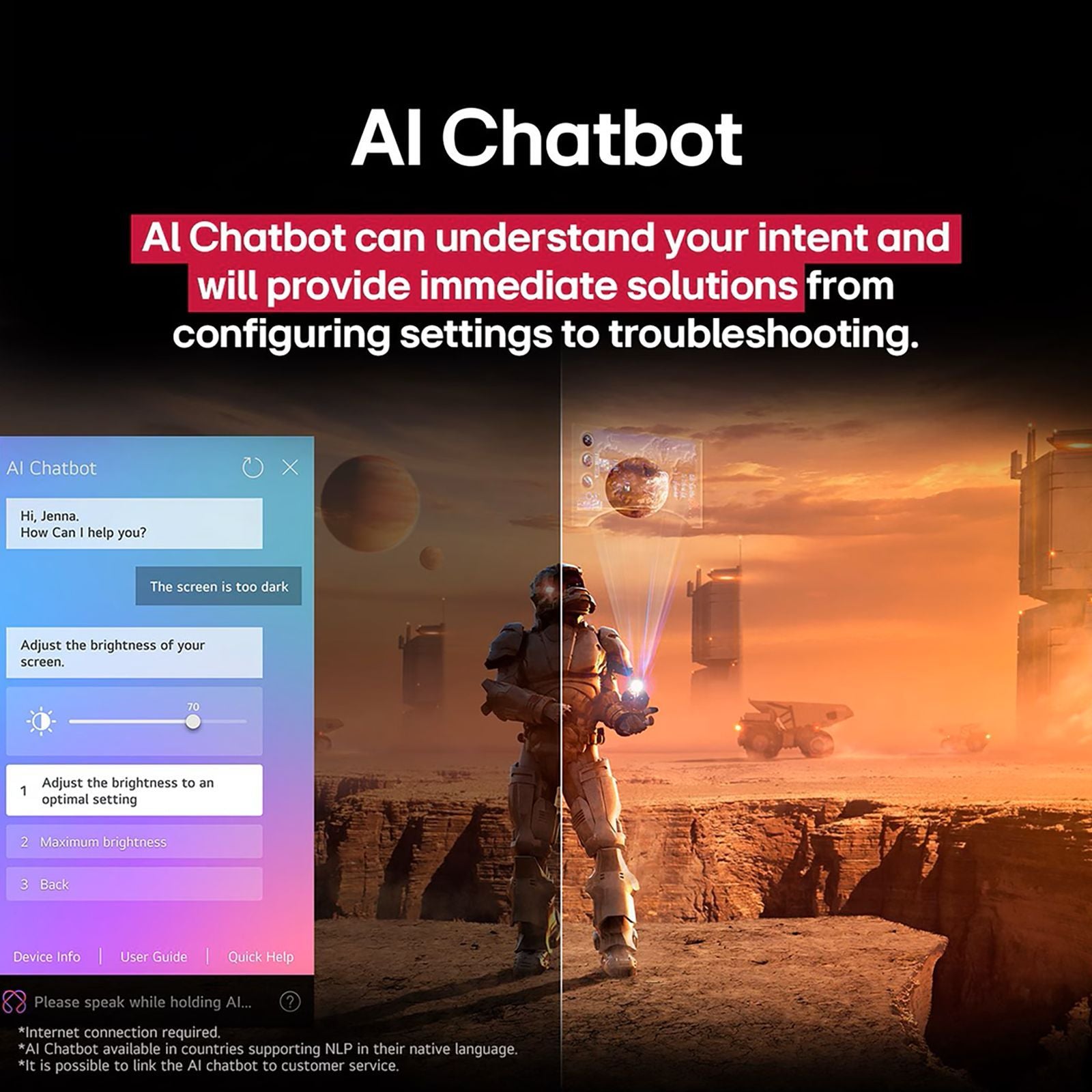 LG NanoCell AI NANO83 165.1 cm (65 inch) 4K Ultra HD Smart WebOS TV with Dolby Atmos (2025 Model)