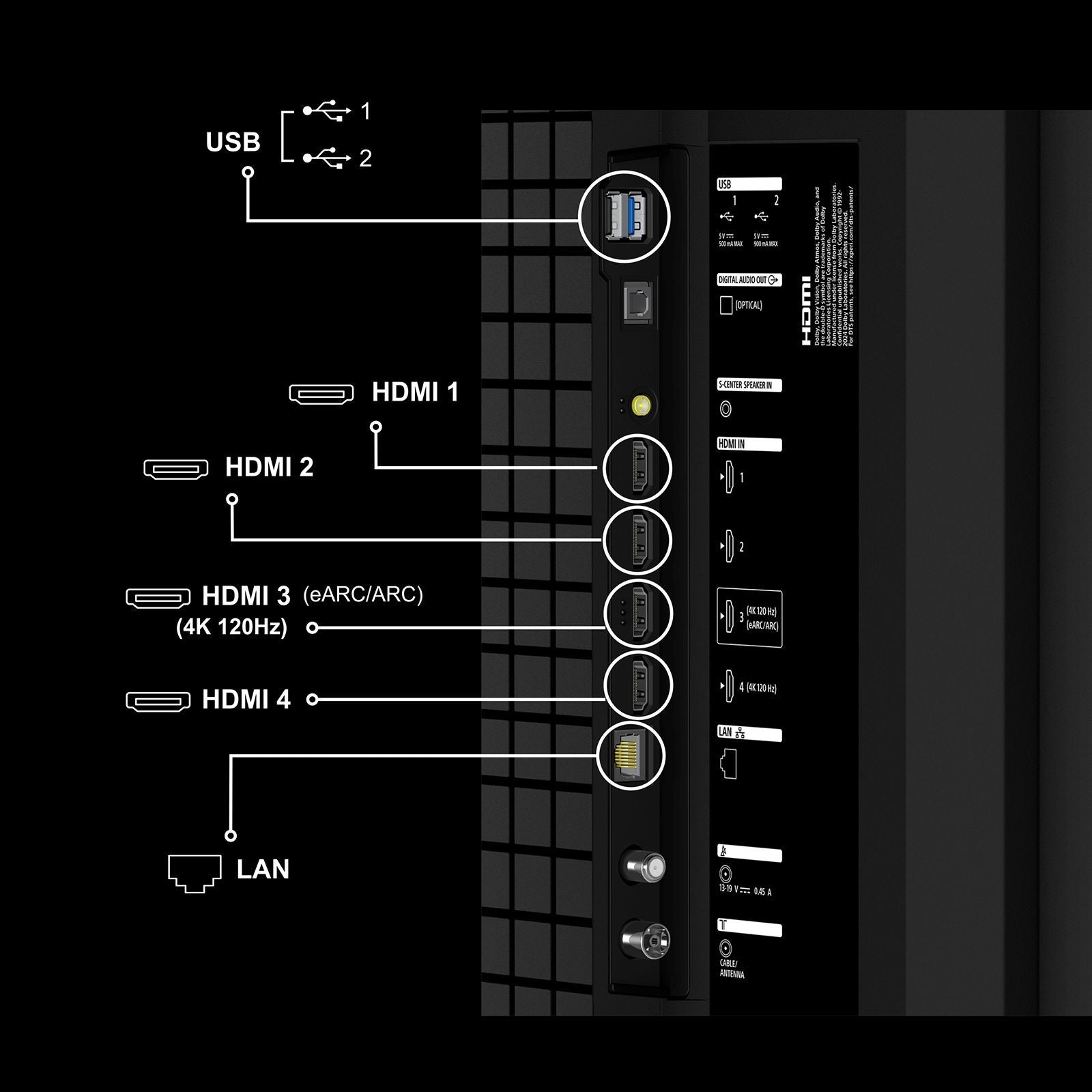 SONY BRAVIA 5 139.7 cm (55 inch) Mini LED 4K Ultra HD Smart Google TV with Dolby Vision & Dolby Atmos (2025 model)