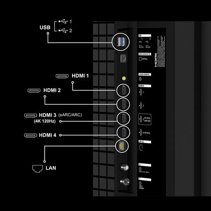 SONY BRAVIA 5 139.7 cm (55 inch) Mini LED 4K Ultra HD Smart Google TV with Dolby Vision & Dolby Atmos (2025 model)
