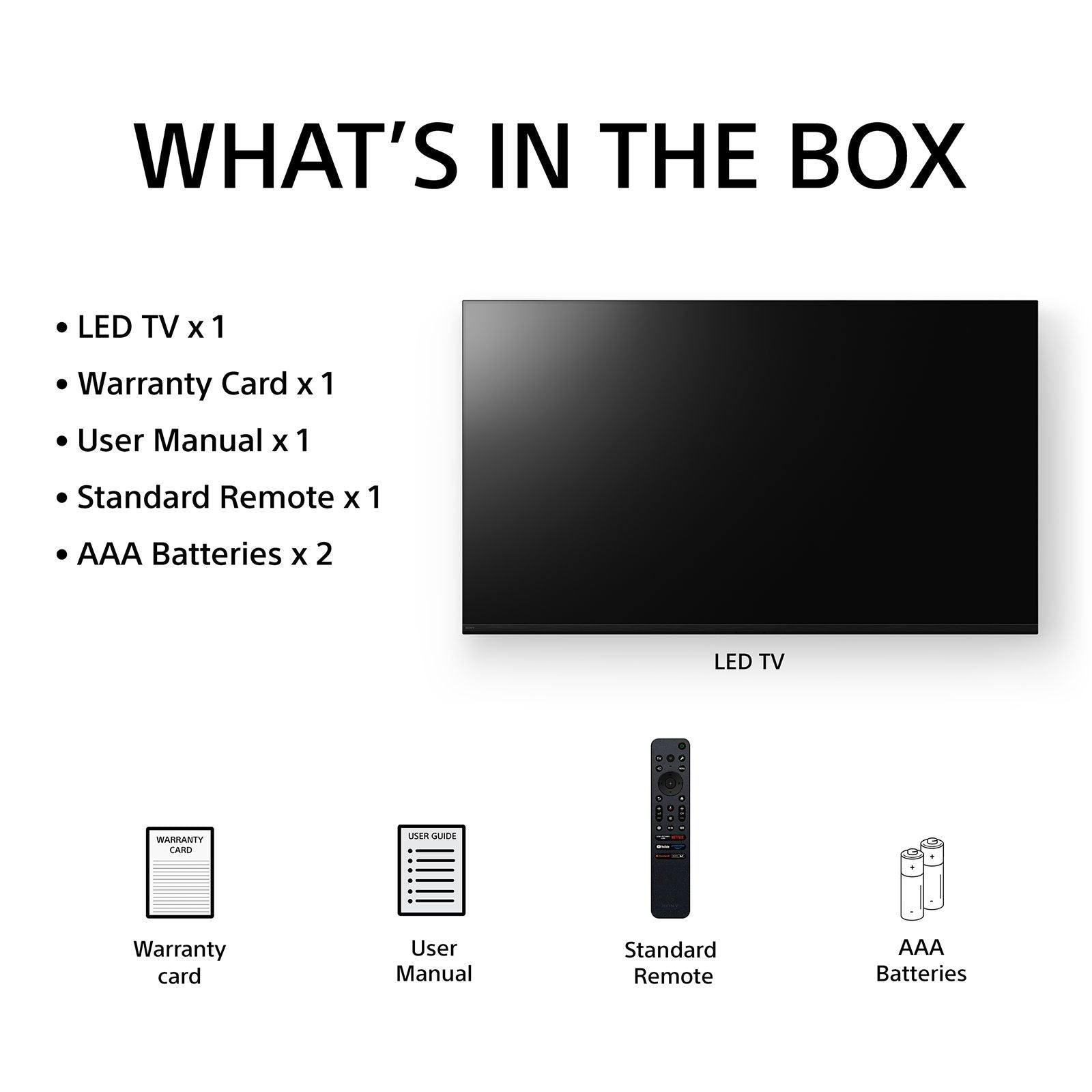 SONY BRAVIA 5 165.1 cm (65 inch) Mini LED 4K Ultra HD Smart Google TV with Dolby Vision & Dolby Atmos (2025 model)