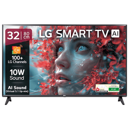 LG LR57 81.28 cm (32 inch) HD LED Smart WebOS TV with Dynamic Tone Mapping (2025 model)