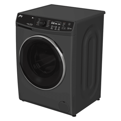 Godrej 8 kg 5 Star Fully Automatic Front Load Washing Machine (Regalis, Zero Pressure Technology, Metallic Black)