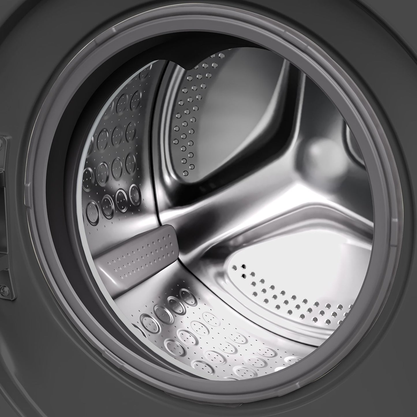 Godrej 8 kg 5 Star Fully Automatic Front Load Washing Machine (Regalis, Zero Pressure Technology, Metallic Black)