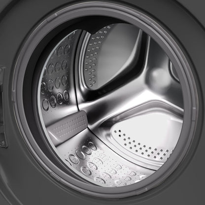 Godrej 8 kg 5 Star Fully Automatic Front Load Washing Machine (Regalis, Zero Pressure Technology, Metallic Black)