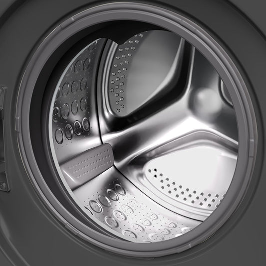 Godrej 8 kg 5 Star Fully Automatic Front Load Washing Machine (Regalis, Zero Pressure Technology, Metallic Black)