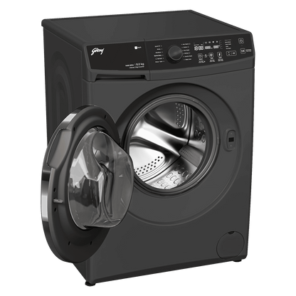 Godrej 8 kg 5 Star Fully Automatic Front Load Washing Machine (Regalis, Zero Pressure Technology, Metallic Black)