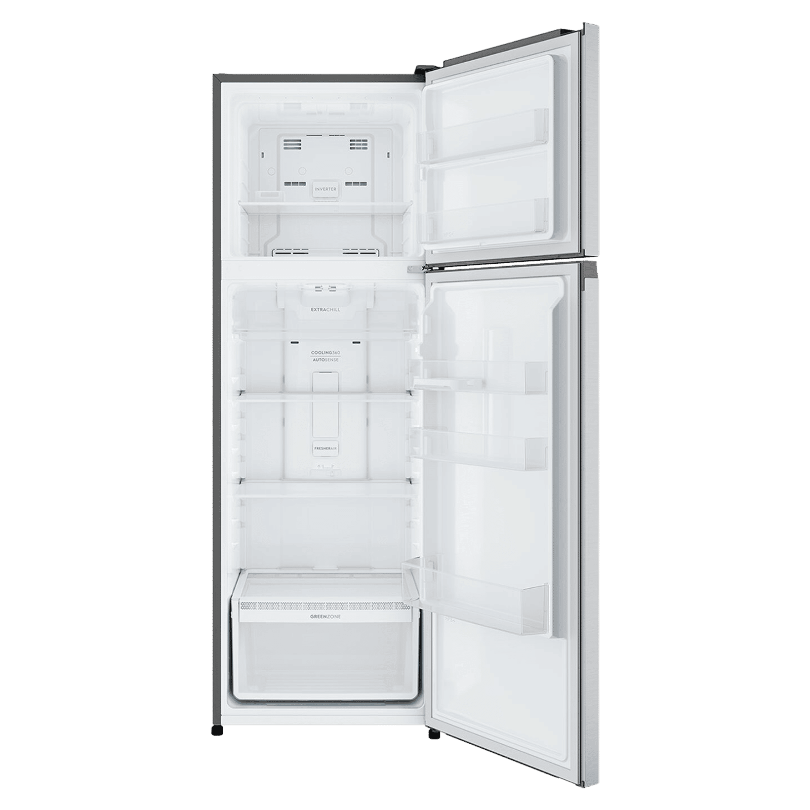 Electrolux 700 Series 341 Litres 1 Star Frost Free Double Door Refrigerator with AI AutoSense (ETM3400L-S, Silver)
