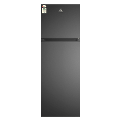 Electrolux 700 Series 341 Litres 1 Star Frost Free Double Door Refrigerator with AI AutoSense (ETM3400L-B, Matt Charcoal Black)