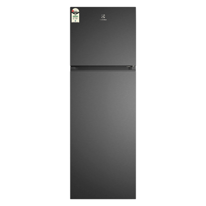 Electrolux 700 Series 341 Litres 1 Star Frost Free Double Door Refrigerator with AI AutoSense (ETM3400L-B, Matt Charcoal Black)
