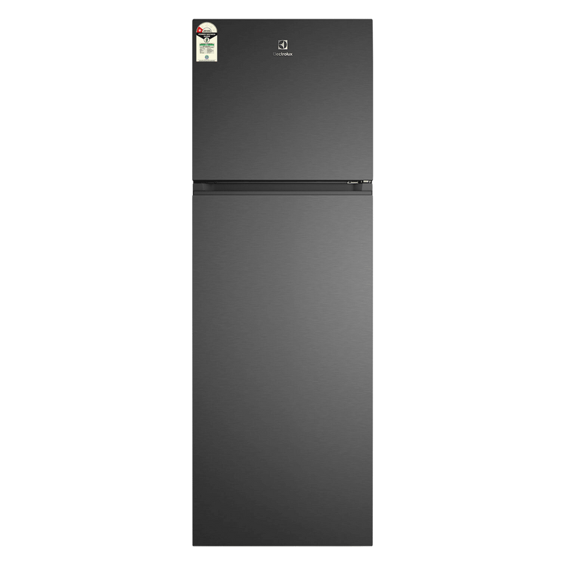 Electrolux 700 Series 341 Litres 1 Star Frost Free Double Door Refrigerator with AI AutoSense (ETM3400L-B, Matt Charcoal Black)