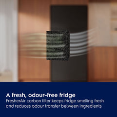 Electrolux 700 Series 431 Litres 1 Star Frost Free Double Door Refrigerator with AI AutoSense (ETM4302C-B, Matt Charcoal Black)