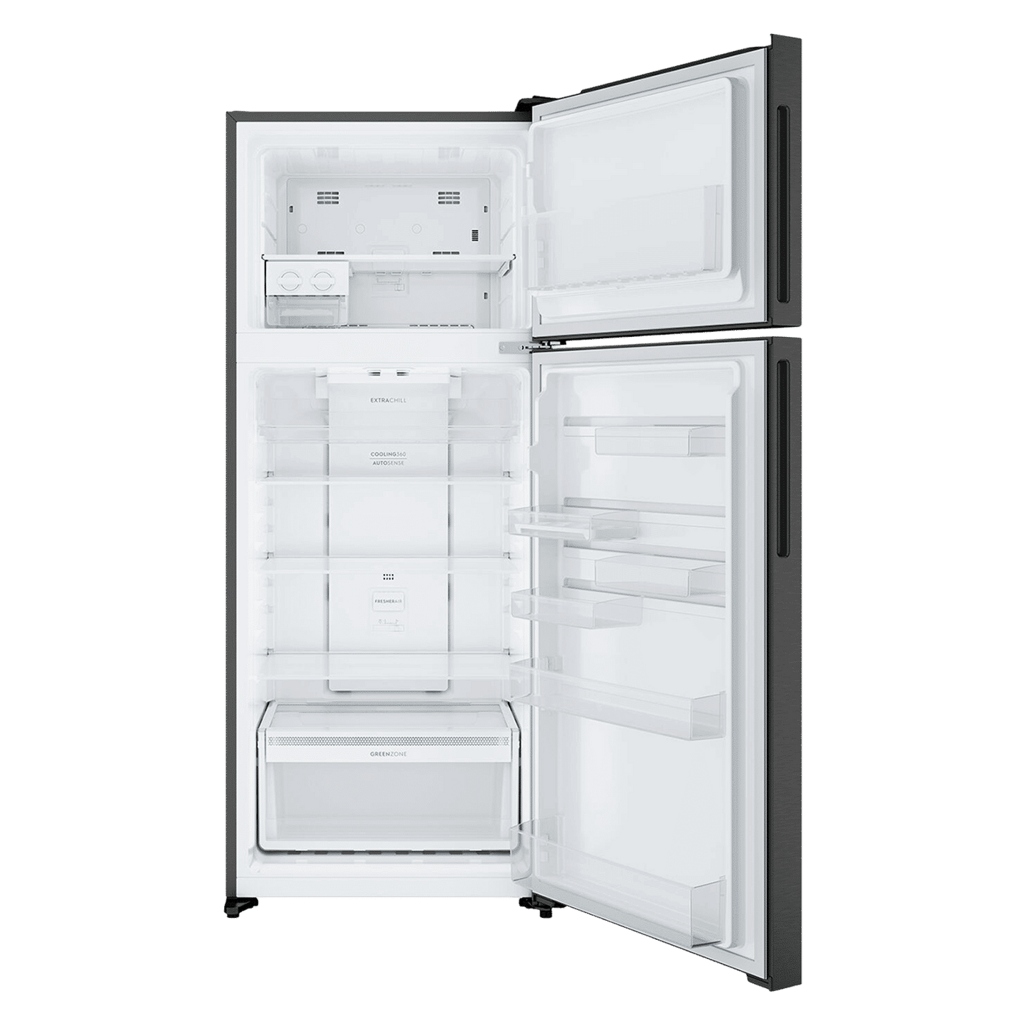 Electrolux 700 Series 431 Litres 1 Star Frost Free Double Door Refrigerator with AI AutoSense (ETM4302C-B, Matt Charcoal Black)