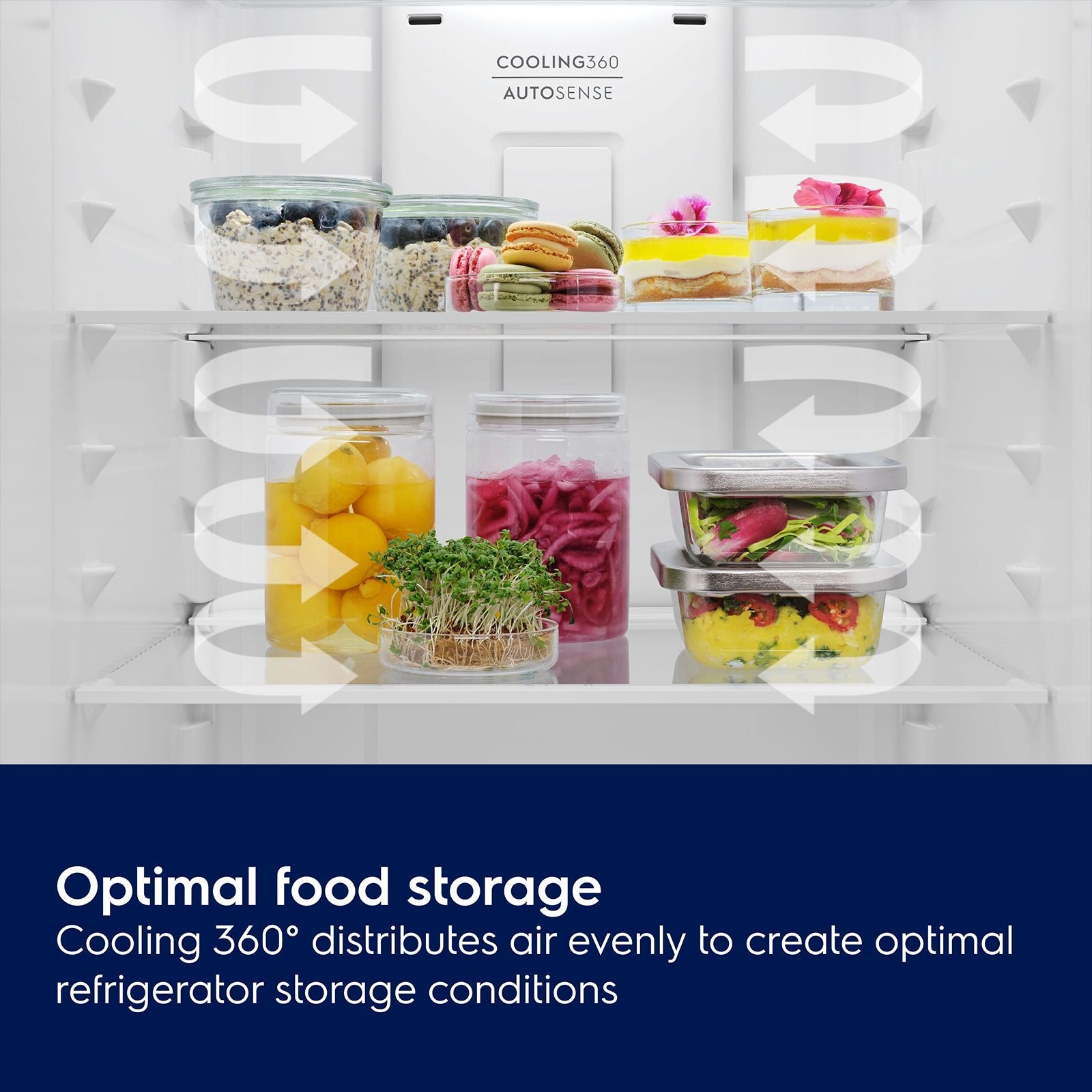 Electrolux 700 Series 503 Litres 1 Star Frost Free Double Door Refrigerator with AI AutoSense (ETM5002C-S, Steel)